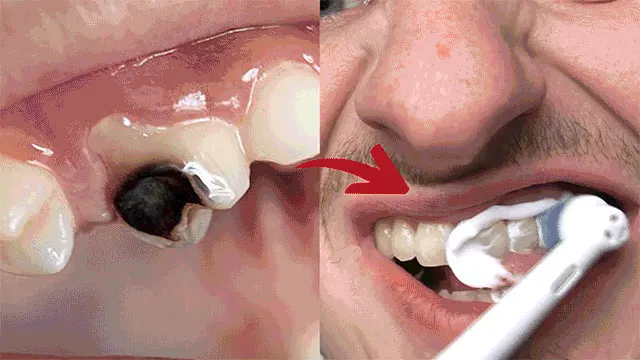 Dental care illustration